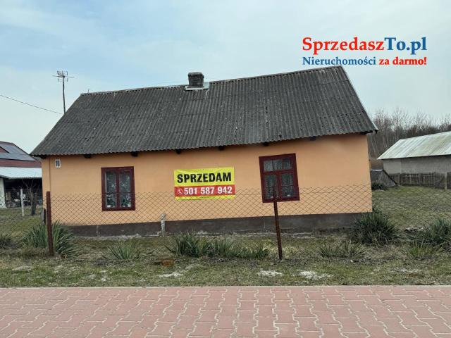 Sprzedam działkę z domem drewnianym oraz zabudową gospodarczą w miejscowości Chotcza-Józefów