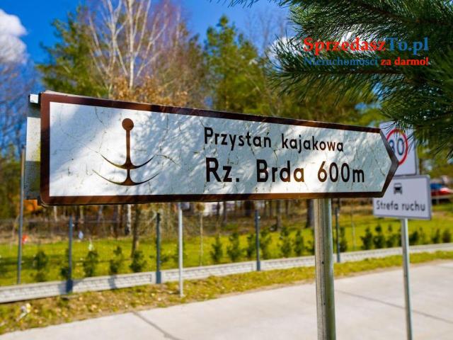 Działka uzbrojona nad jeziorem GŁĘBOKIE - Świeszyno k. Miastka - 8