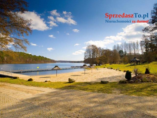 Działka uzbrojona nad jeziorem GŁĘBOKIE - Świeszyno k. Miastka - 9