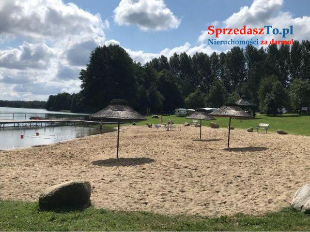 Działka uzbrojona nad jeziorem GŁĘBOKIE - Świeszyno k. Miastka