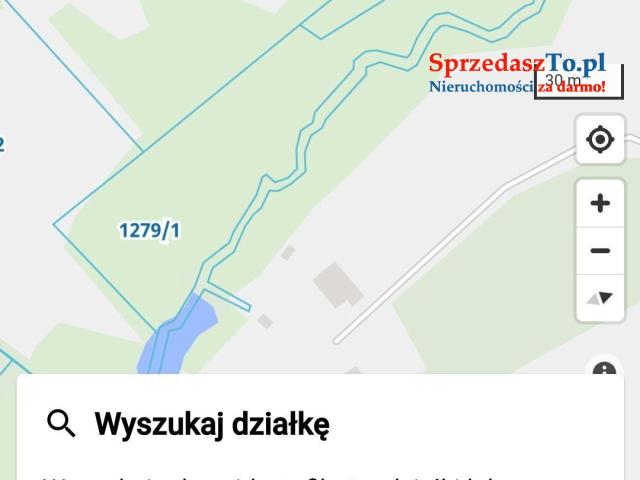 Sprzedam działkę budowlaną leśna rekreacyjna