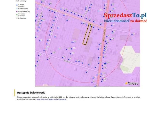 Działka budowlana Kamieńsk - 6