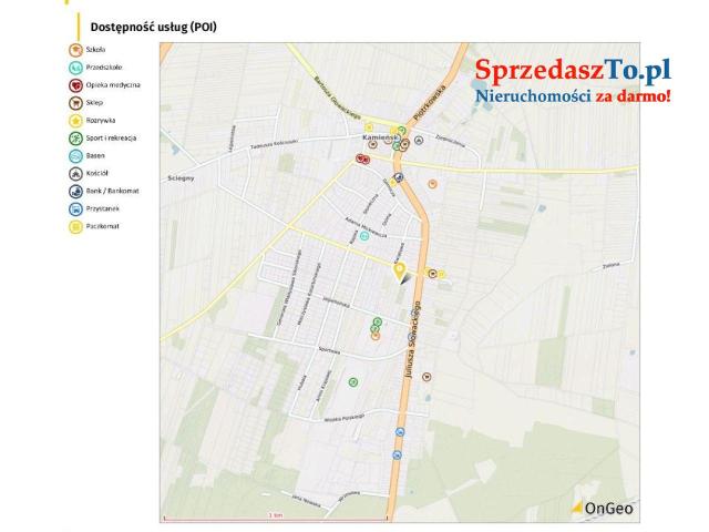 Działka budowlana Kamieńsk - 8