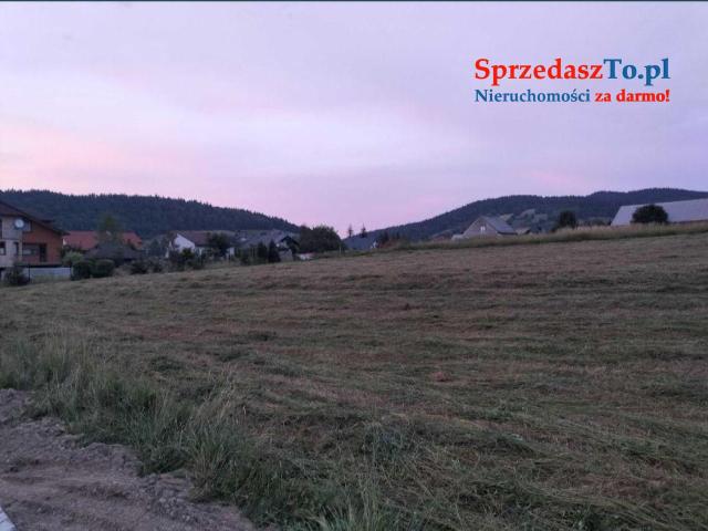 Działka budowlana 13 ar 15 minut od Nowego Sącza