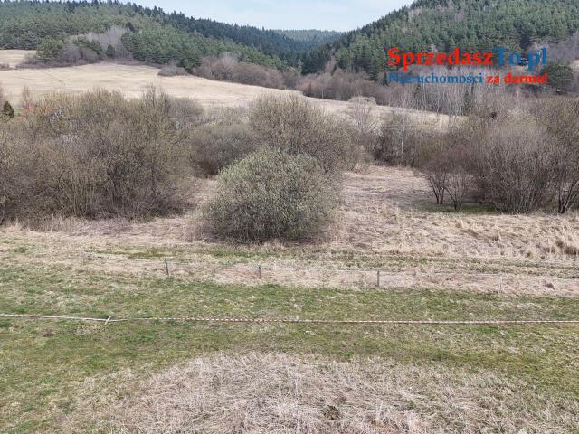 NOWA NIŻSZA CENA! DUŻA DZIAŁKA z WARUNKAMI ZABUDOWY na trasie w Bieszczady :) z opcją NA 2 RATY!
