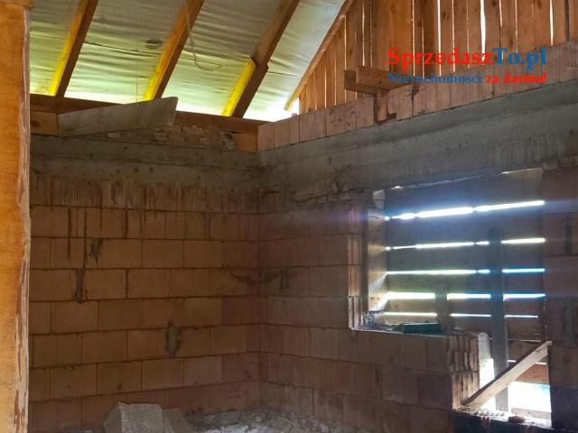 Dom z działką stan surowy otwarty - 9