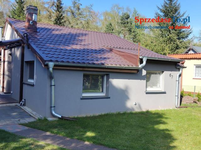 Domek całoroczny 42 m² z działką 302 m² – Garby, blisko Poznania