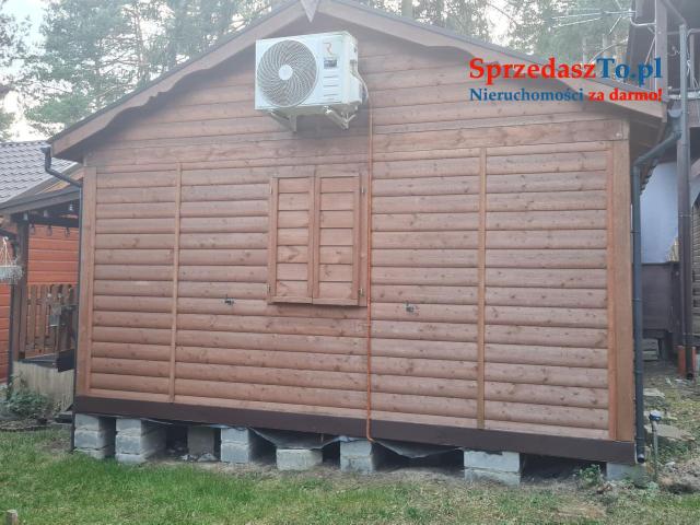 Domek letniskowy z klimatyzacją nad jeziorem