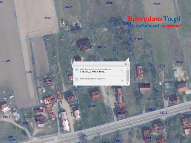 DZIAŁKA BUDOWLANA Z MPZP - UZBROJONA