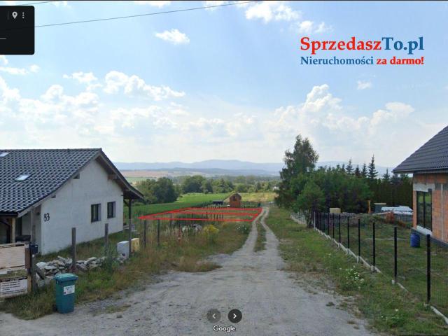 Działki budowlane 1200m2 z widokiem na góry Sowie w Piławie Górnej