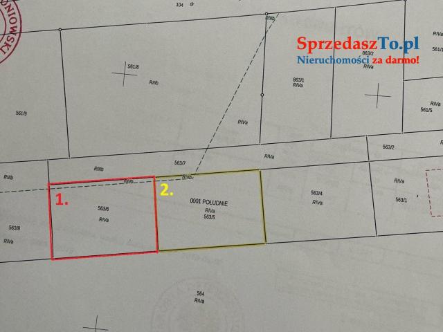 Działki budowlane 1200m2 z widokiem na góry Sowie w Piławie Górnej