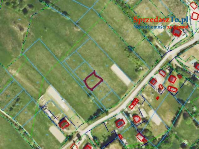 Działka budowlana widokowa o pow. 6 ar z WZ Mchawa Baligród Bieszczady - 7