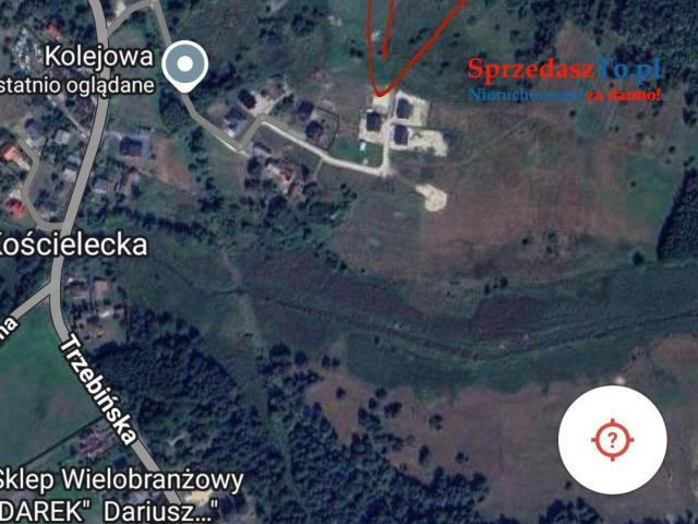 Działka z rozpoczętą budową