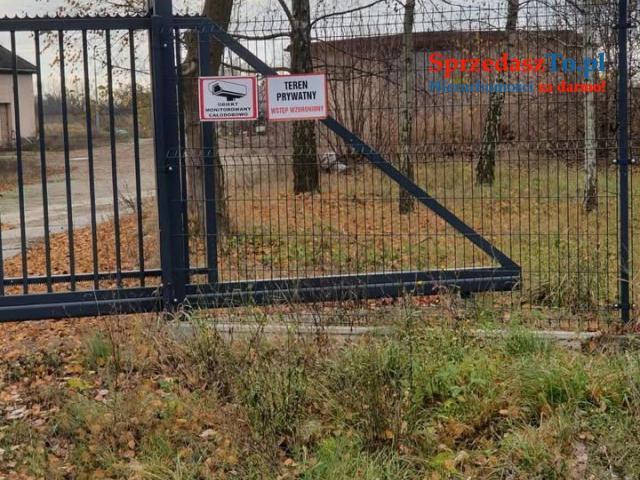 Sprzedam teren przemyslowy, garaze, magazyny
