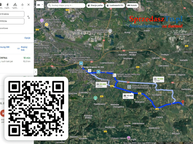 W całości budowlana - duża (28ar), płaska, nasłoneczniona działka koło Wieliczki - 6