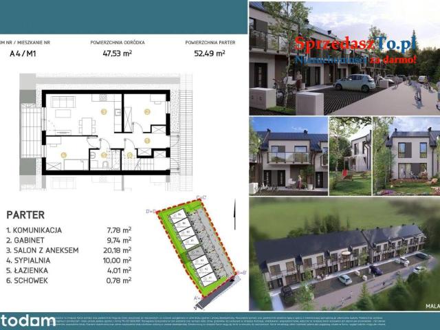 Mieszkanie Malawa (Rzeszów) z ogródkami lub balkonami - 9