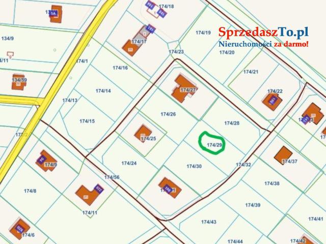 Działka budowlana 1200m2