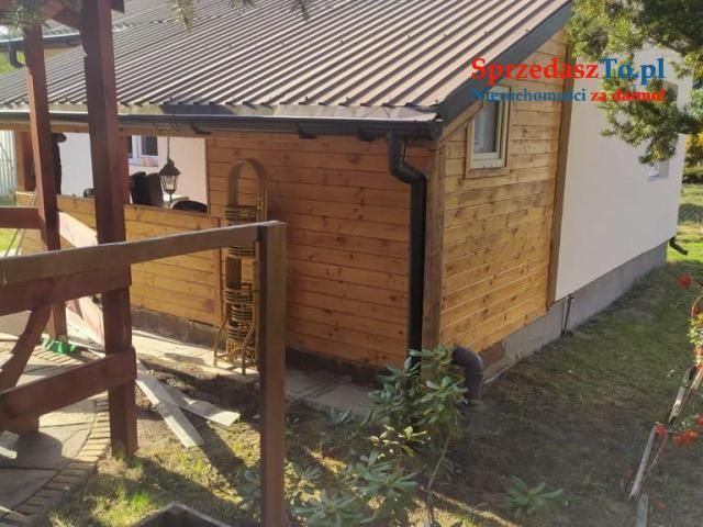 Działka ROD z murowanym domkiem