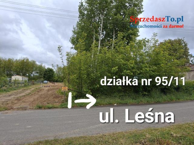 Działka budowlana 1019m2 inwestycyjna Racimierz gmina Stepnica zachodniopomorskie