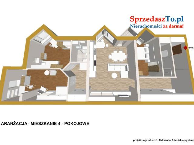 mieszkanie 4 pokoje 2 łazienki, z potencjałem w sercu Wrocławia - 11