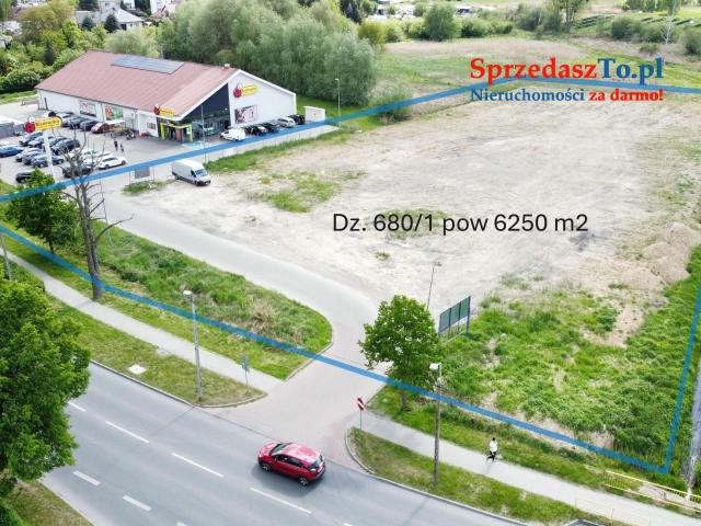Działka inwestycyjna komercyjna
