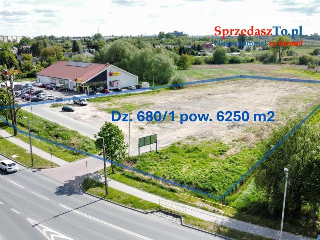Działka inwestycyjna komercyjna