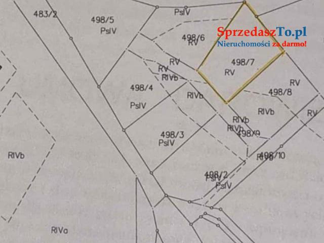 Działka budowlana w miejscowości Tuchomie