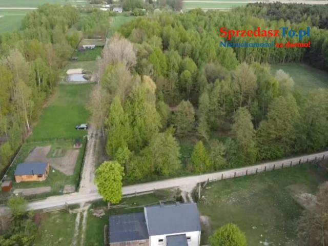 Działka budowlana w otulinie lasu