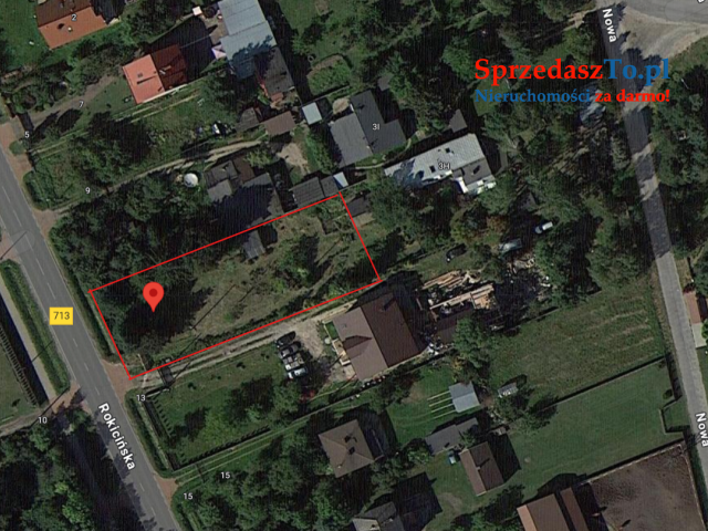 Sprzedam działkę budowlaną z WZ 15km od Łodzi