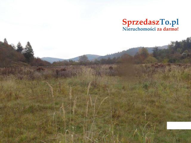 Działka rolna 1,270 ha  Bieszczady wieś Krościenko