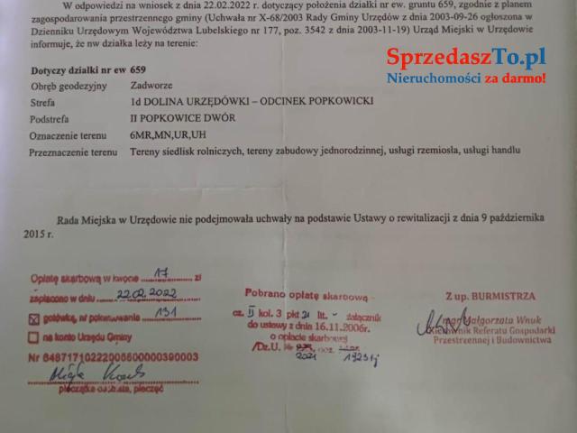 Sprzedam siedlisko 0,53h działka budowlana
