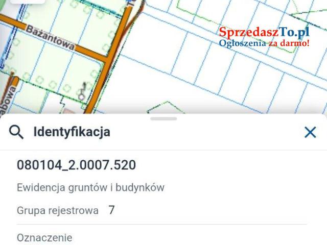 2 Działki 520 (8700m²) i 519 (1400m²)