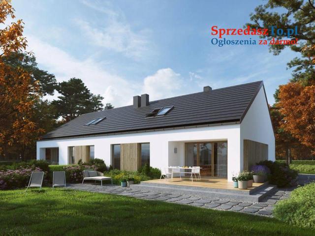 Dom parterowy (1/2 bliźniaka) 94m2 centrum Żabia Wola doskonała lokalizacja