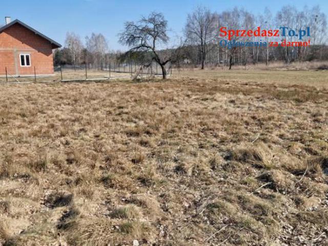 Działka budowlano-usługowa 1391m2 Zalesie przy głównej drodze