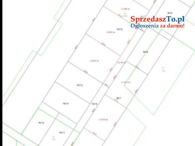 Działka budowlana w Starej Łomży przy szosie
