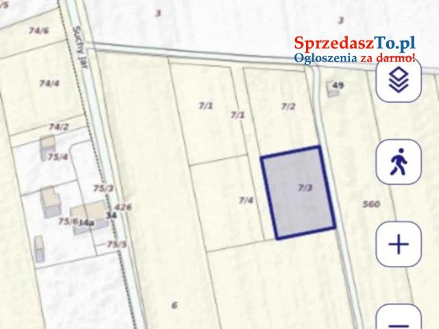 Działka Kraków Nowa Huta, płaska, media w granicy. - 6