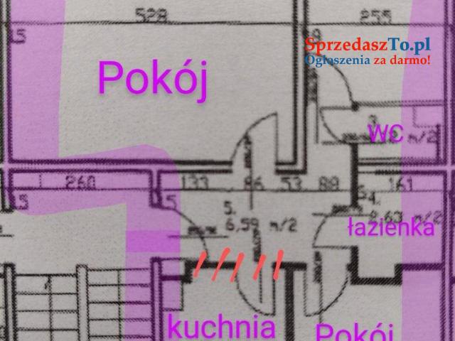 Mieszkanie 3-pokojowe, 1 piętro