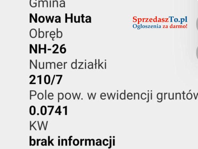 Dzialka budowlana