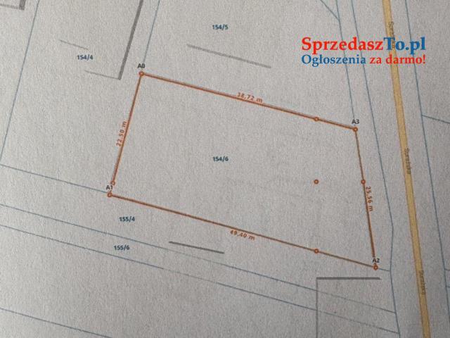 Działka budowlana 1010 m2