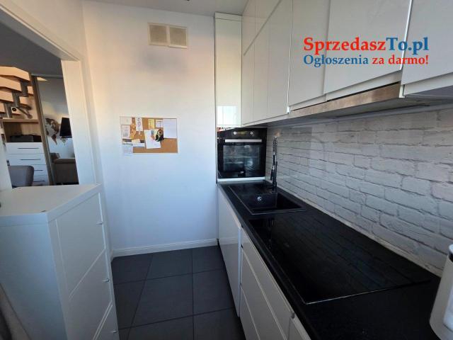 Dwupoziomowe mieszkanie z tarasem 44 m2