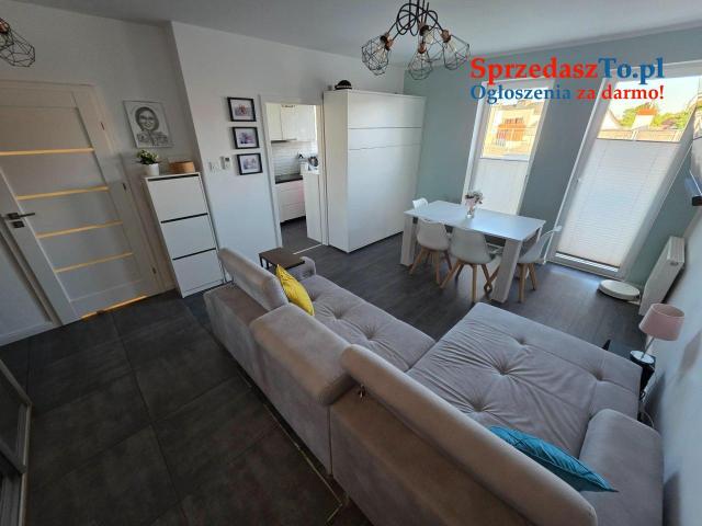Dwupoziomowe mieszkanie z tarasem 44 m2