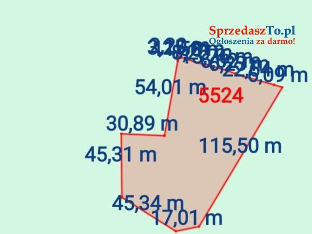 Sprzedam działkę na Dąbrówce 78 arów