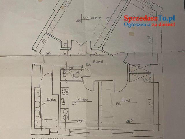 3-pokojowe mieszkanie z balkonem i piwnicą, dużo zieleni, metro Bemowo, Górce