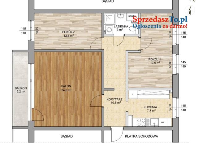 Mieszkanie na sprzedaż - 18