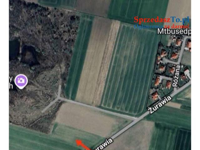 Działki rolne zagrodowe Zachowice gm. Kąty Wrocławskie