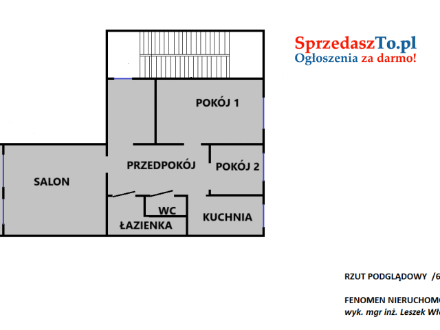 Mieszkanie 3 pokoje z balkonem - 7