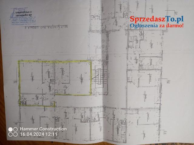 SPRZEDAM!Mieszkanie56.8~3Pokoje 315000zł