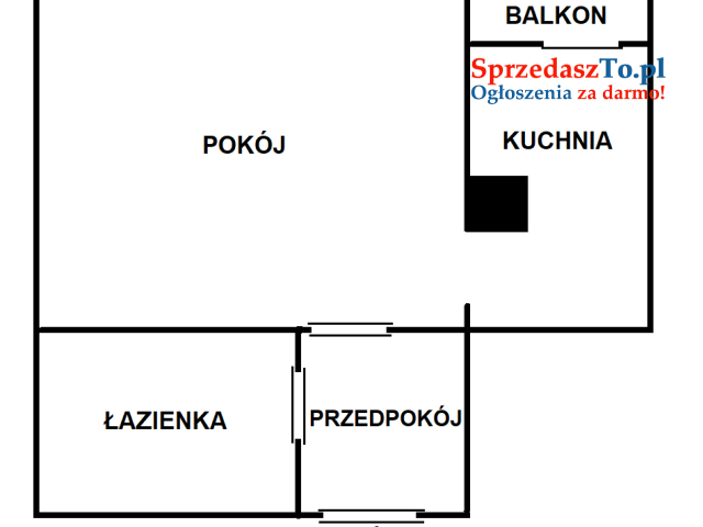 Sprzedam Kawalerkę M2 30m2 w Częstochowie