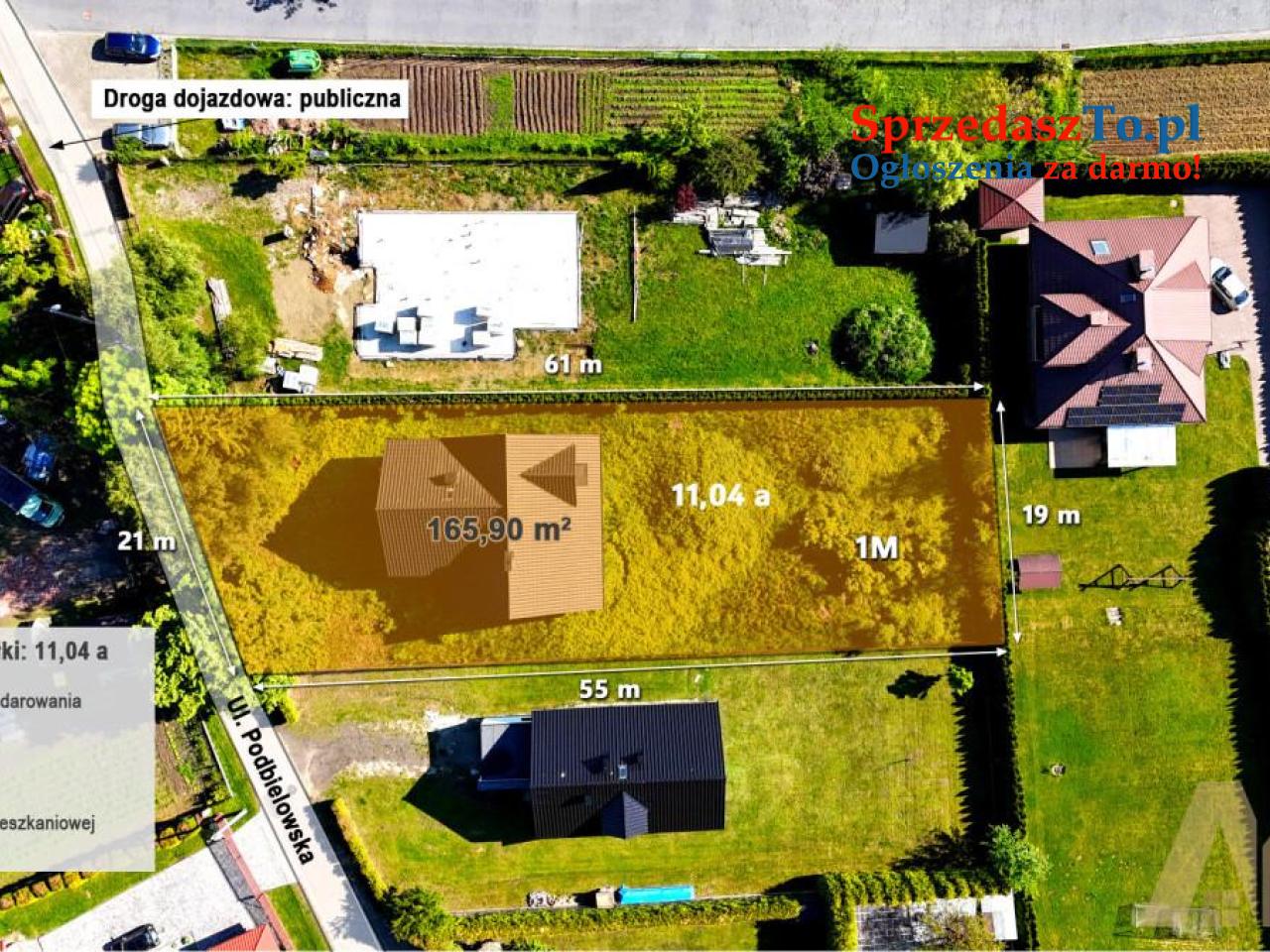 Dom wolnostojący - ul. Podbielowska - 3/6