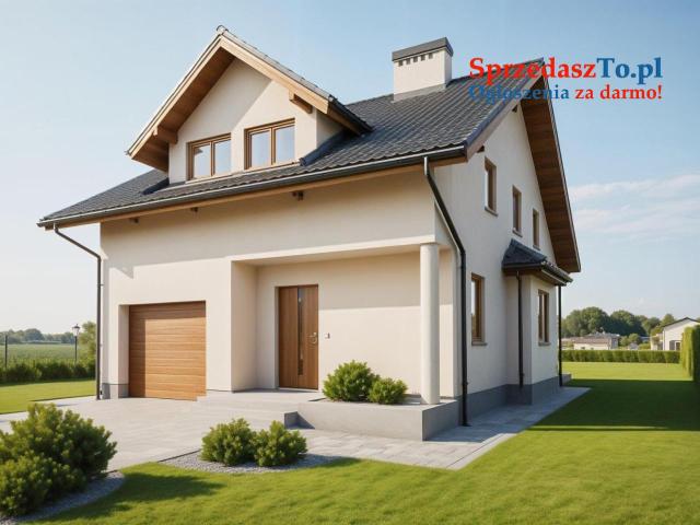 Dom 160 m², działka 1131 m², stan surowy zamknięty